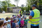 MŠ - Mobilní dopravní hřiště, žlutá třída (21. 6. 2017)
